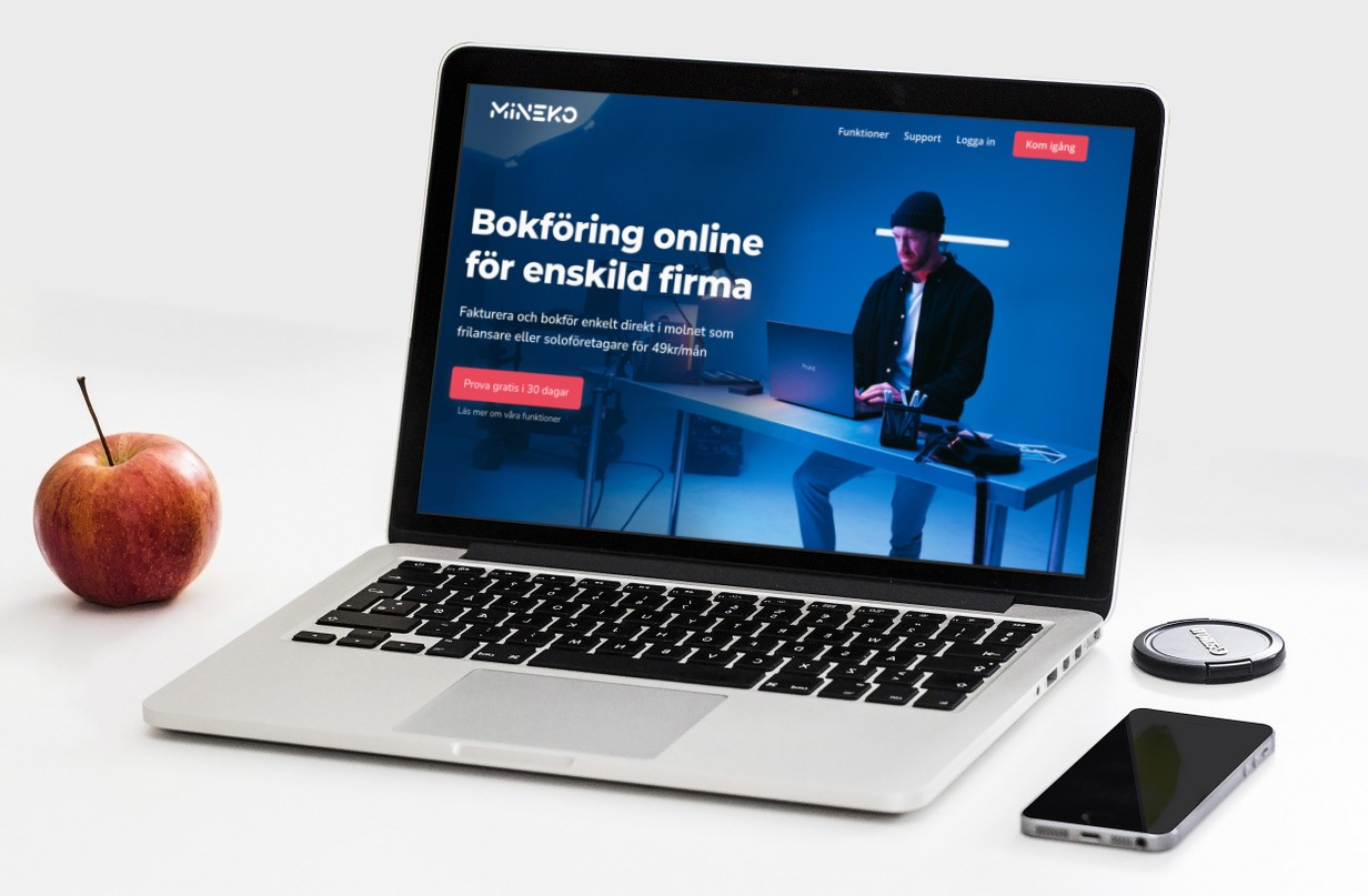 Bokföring med Mineko bokföringsprogram
